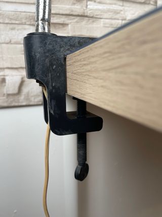 Lampada Vintage Da Tavolo Snodabile Anni 70 verde