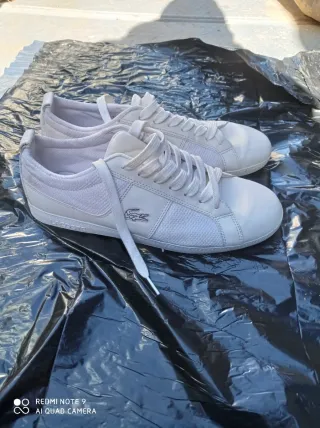 Zapatillas Lacoste Blancas Originales