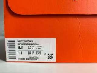Zapatillas Nike Running ZoomX Verde y Naranja
