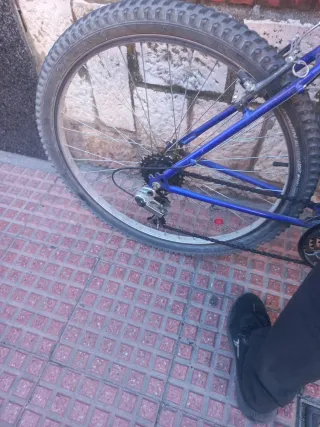 Bicicleta Quer 26 Azul y Amarilla