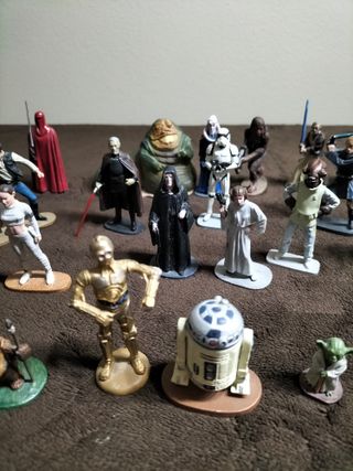 Colección Figuras Star Wars Plomo (hago envío)