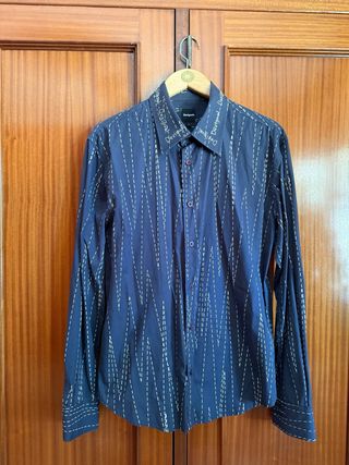 Camisa Desigual Azul Talla L