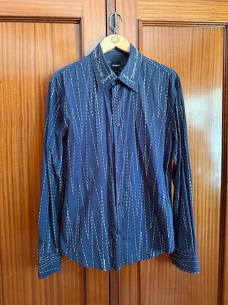 Camisa Desigual Azul Talla L