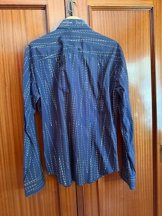 Camisa Desigual Azul Talla L