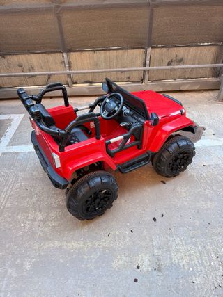 Coche tipo JEEP eléctrico para niños