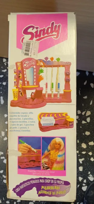 Juego Peluquería Sindy Mechones de Moda