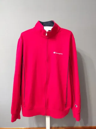 Sudadera Vintage Champion Roja