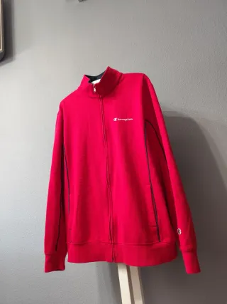 Sudadera Vintage Champion Roja