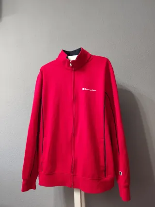 Sudadera Vintage Champion Roja