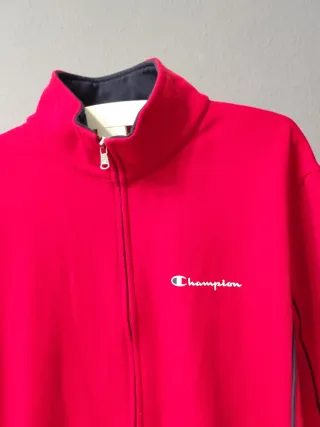 Sudadera Vintage Champion Roja