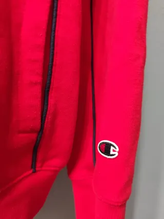 Sudadera Vintage Champion Roja