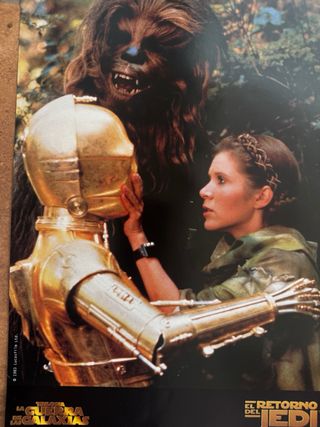 Star Wars El Retorno del Jedi fotocromos