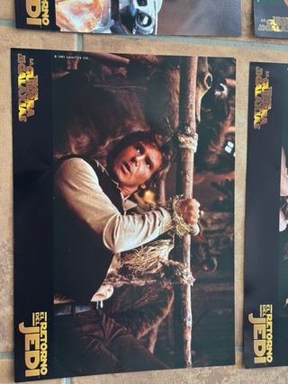 Star Wars El Retorno del Jedi fotocromos