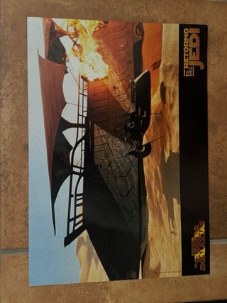 Star Wars El Retorno del Jedi fotocromos
