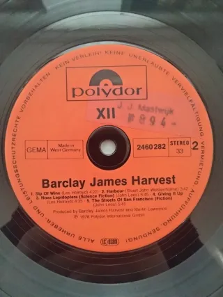 Vinilo LP Barclay James Harvest XII