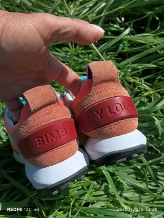 Zapatillas Bimba y Lola - Modelo Jogger Neón 36
