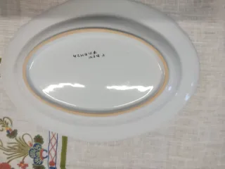 Piatto Ovale Faenza CALF vintage