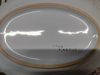 Piatto Ovale Faenza CALF vintage