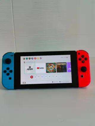 Nintendo Switch Blu/Rosso + Accessori