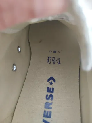 LOTE CONVERSE 42 PELLE SCARPE