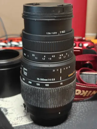 Cámara Nikon D5300 Roja