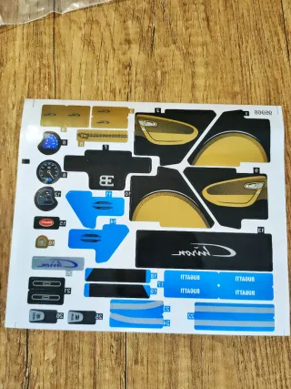 Set Costruzioni (3599 Pezzi Sigillati) Bugatti