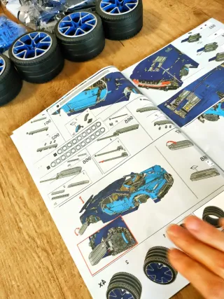 Set Costruzioni (3599 Pezzi Sigillati) Bugatti