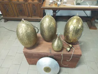 Set 5 Lampade Metallo