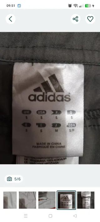 Bermudas Adidas S Novos