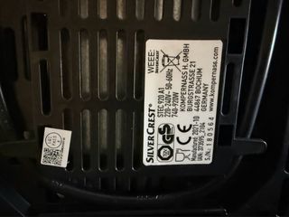 Tostadora SilverCrest Roja 920W con Rejilla