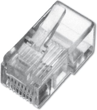 DIGITUS Conector de crimpado Cat 6 - 1 pieza - Con
