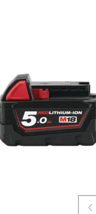Batería Milwaukee M18 5.0 Ah REDLITHIUM-ION