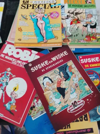 Lote cómics kiekeboe y suske en wiske 20