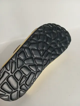 Sandali donna vera pelle oro