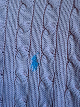 Jersey Ralph Lauren Rosa Trenzado