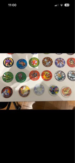 Tazos Pokémon Attack
