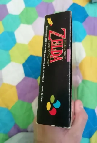 Zelda A Link to the Past SNES PAL España