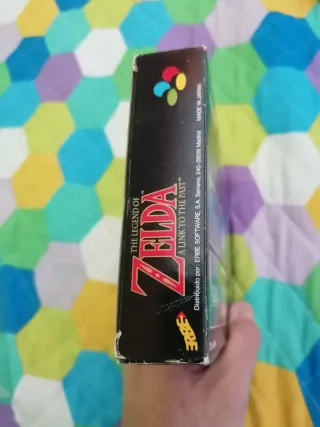 Zelda A Link to the Past SNES PAL España
