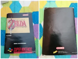 Zelda A Link to the Past SNES PAL España