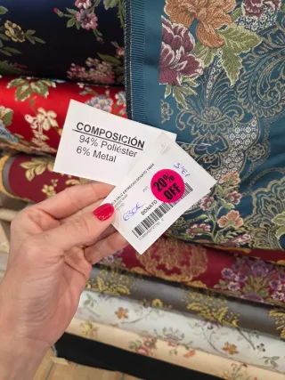 Tela fallera estrecha 13.5m