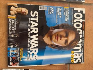 Lote 3 Revistas Fotogramas Star Wars
