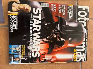 Lote 3 Revistas Fotogramas Star Wars