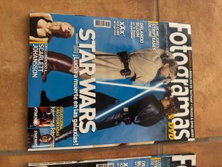 Lote 3 Revistas Fotogramas Star Wars