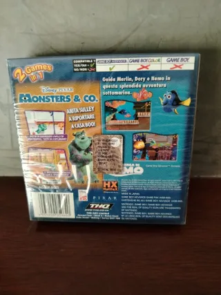 Game Boy Advance 2 Giochi in 1 Monsters & Co Nemo