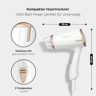 ProfiCare® Haartrockner klappbar | Hair Dryer 1400