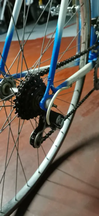 Bicicleta Clásica Derbi Rabasa Azul