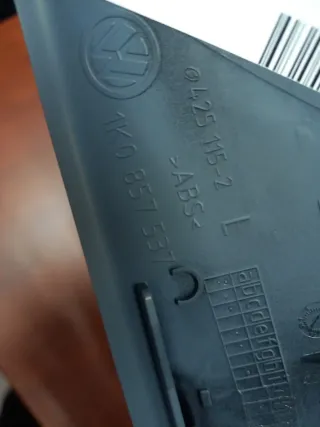 Tapa Retrovisor VW Golf V Azul