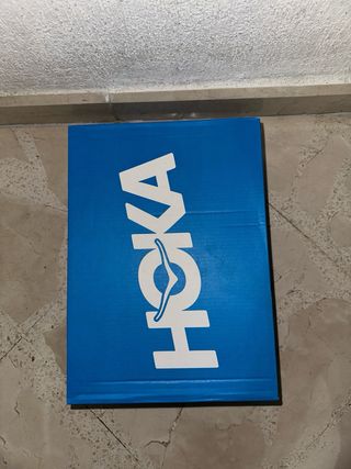 Zapatillas Hoka Bondi 9 Running Azul Naranja