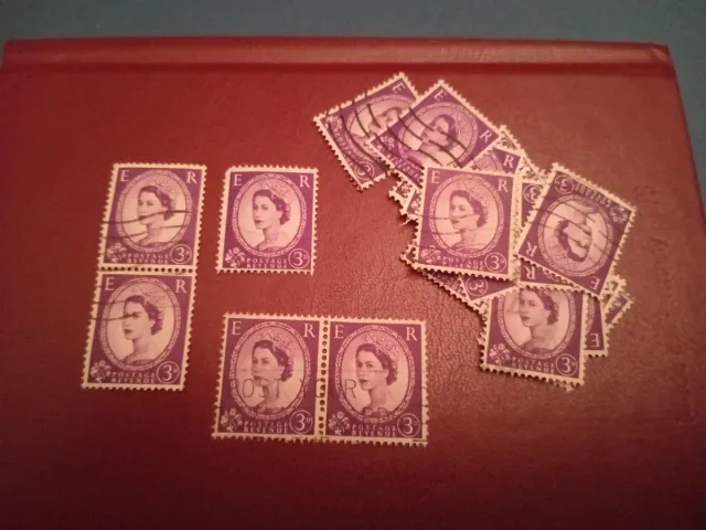 Sellos Reina Isabel Inglaterra 1952