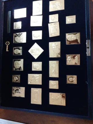 Monedas Plata 925 Chap⁹adas Oro